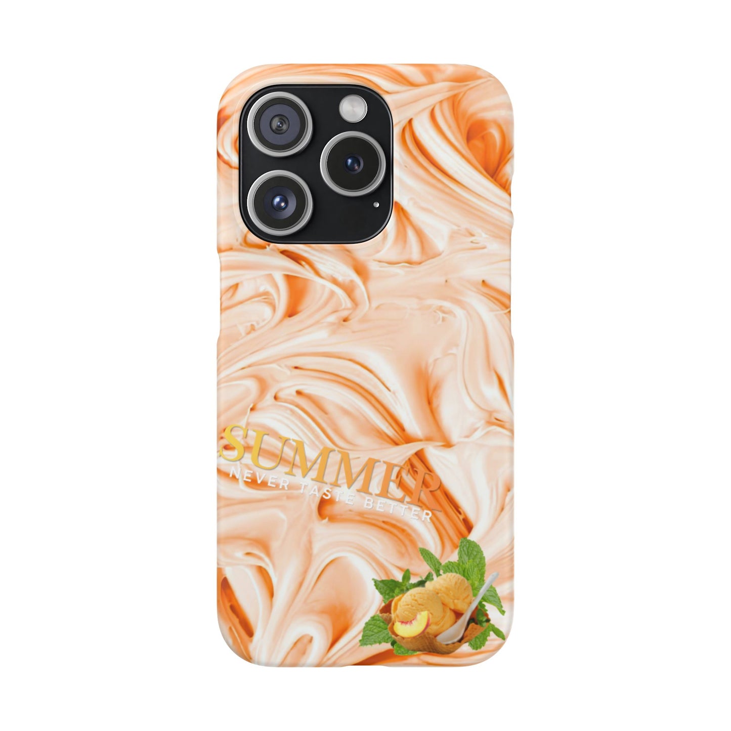Snap Phone Case – Peach Sorbet