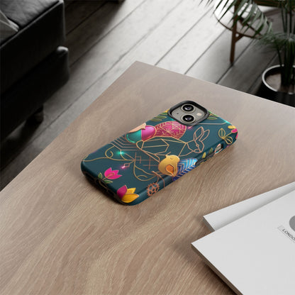 Protective Phone Case – Jeweled Garden