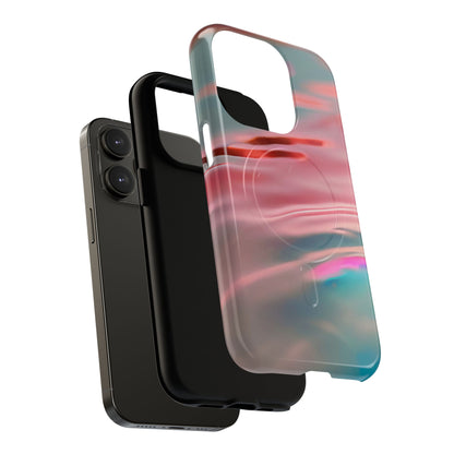 Protective Magnetic Phone Case – Liquid Sunset
