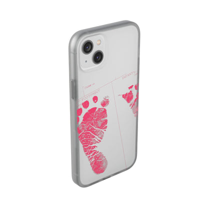 Flexi Case – Mom’s Little Pink Footprints