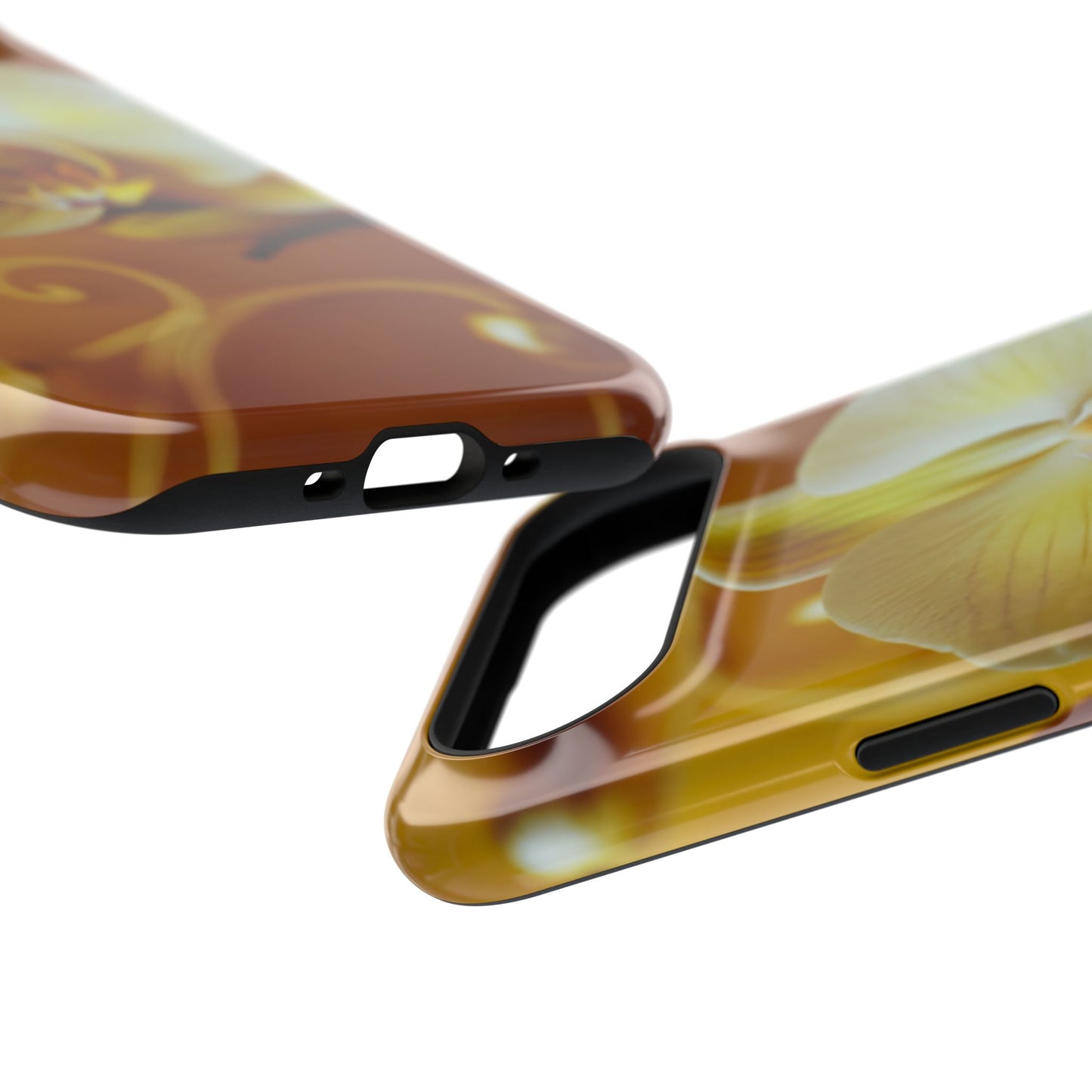 Protective Phone Case – Amber Orchid