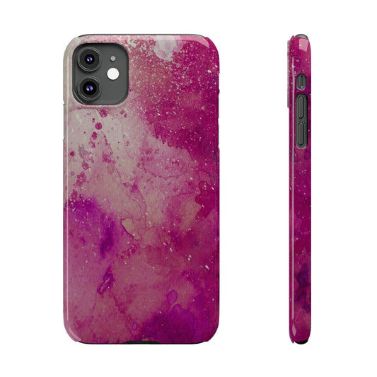 Slim Phone Case – Spilled Wine