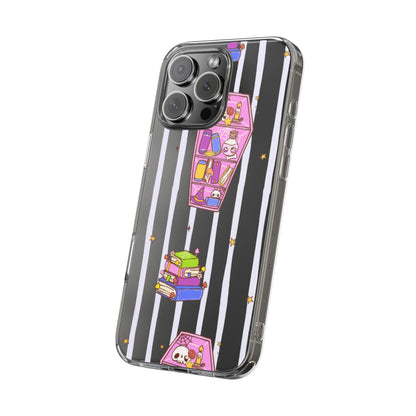 Clear Phone Case – Booked to Death