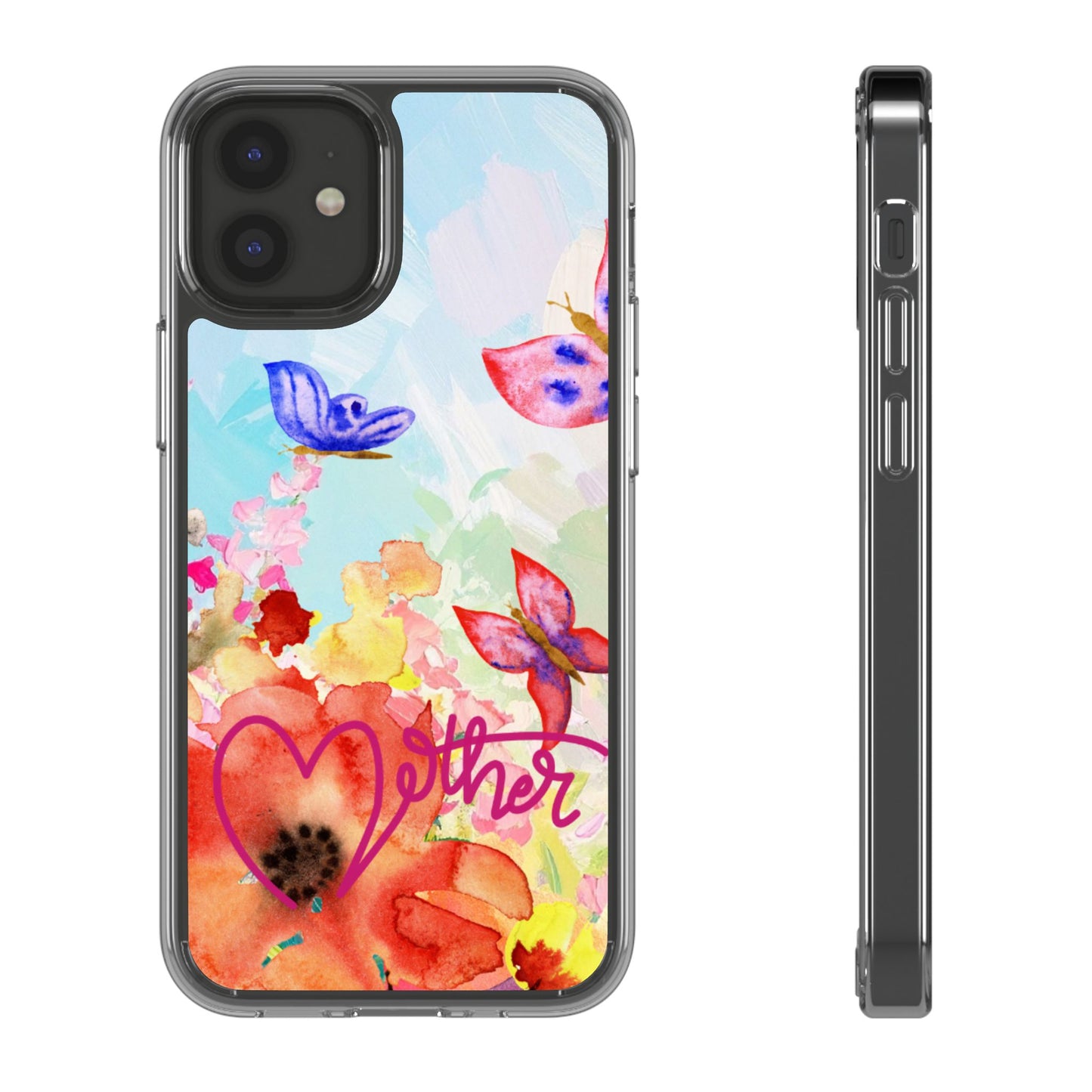Clear Phone Case – Mother’s Flutter