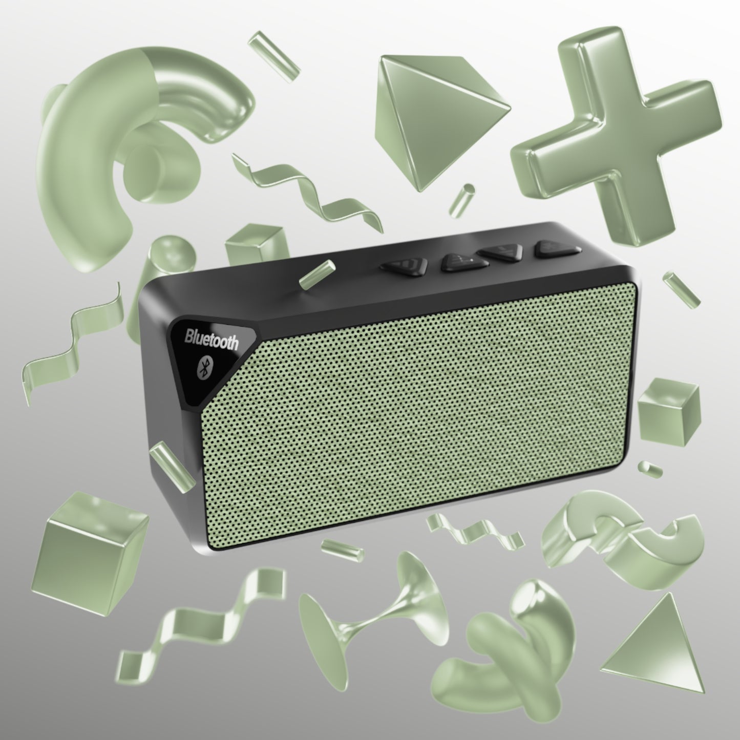 Portable Bluetooth Speaker – Matcha Wash