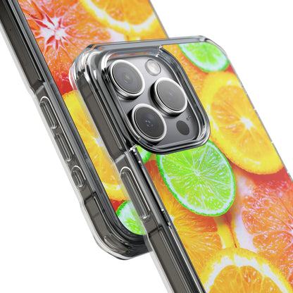 Clear Magnetic Phone Case – Sunkissed Citrus
