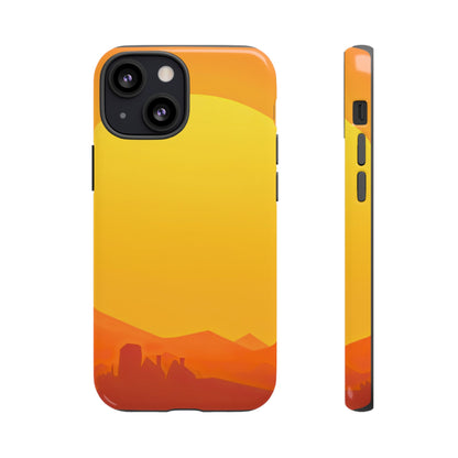 Protective Phone Case – Desert Sunrise