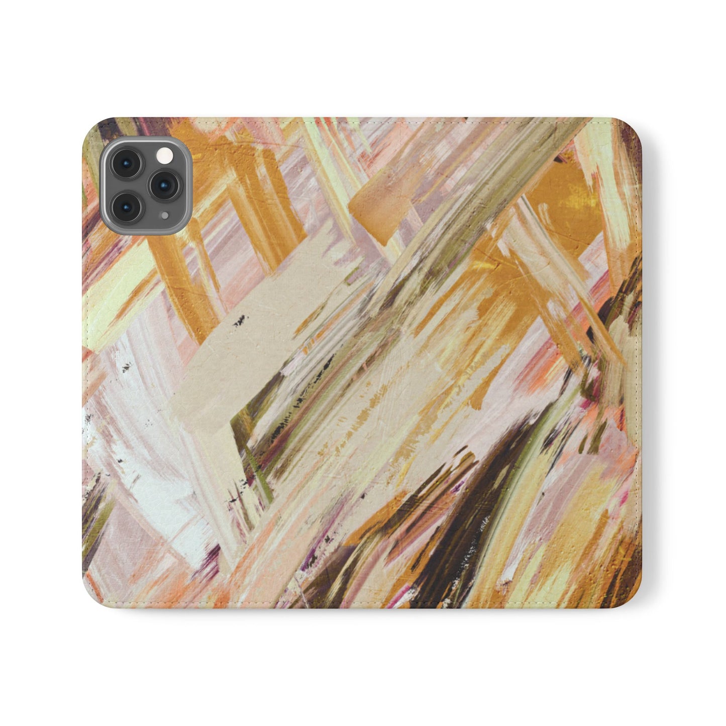Flip Case – Brush & Bronze