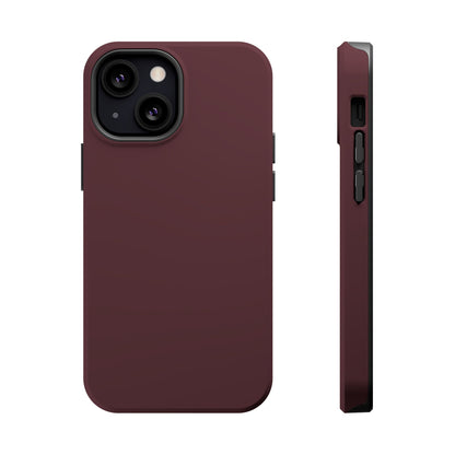 Wireless-Charging Compatible Case – Mulled Wine – Compatible with iPhone 13–17 & Samsung Galaxy S25–S26 Series
