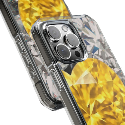 Clear Magnetic Phone Case – Heart of Gold