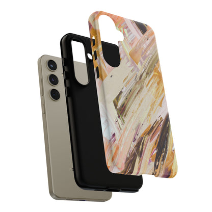 Protective Phone Case – Brush & Bronze