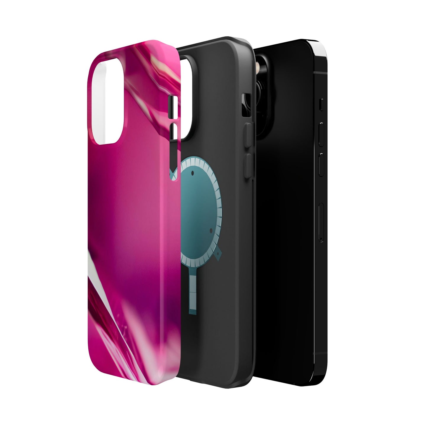 Wireless-Compatible Charging Case – Magenta Motion