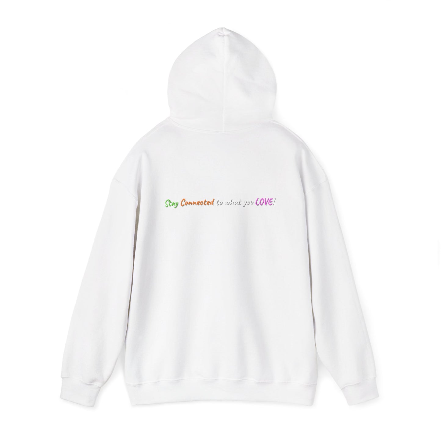 Pullover Hoodie – 215 Connected Logo Heavy Blend Comfort