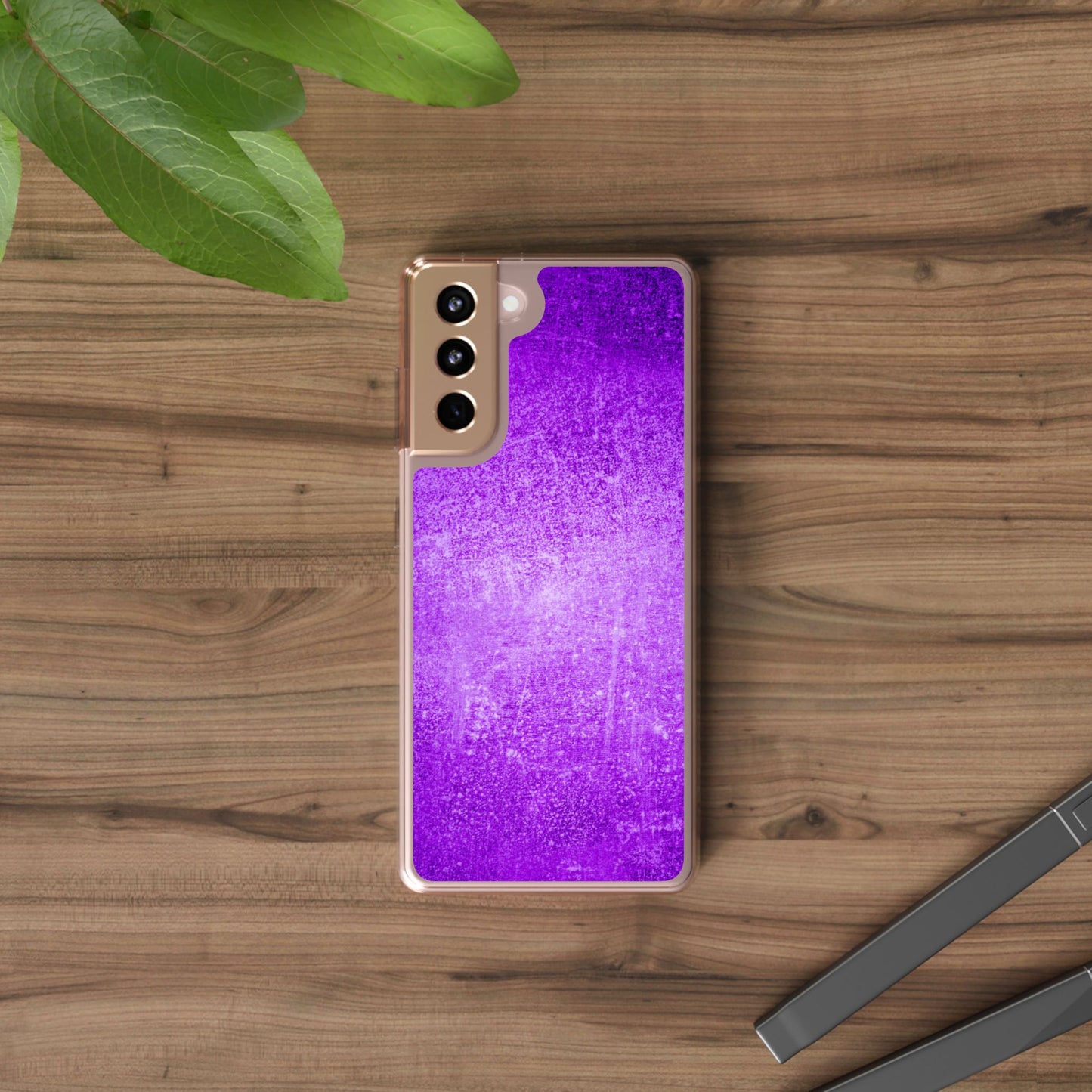 Clear Phone Case – Violet Voltage