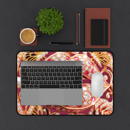 Desk Mat – Kiss of Gold