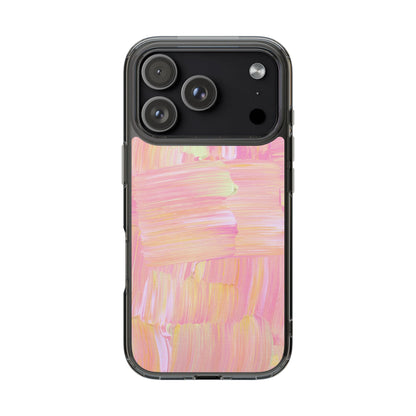 Clear Phone Case – Sorbet Stroke