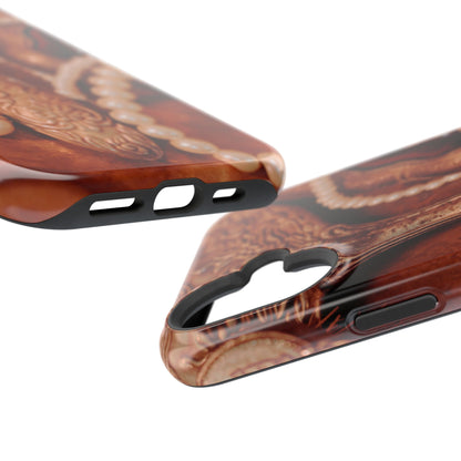 Impact-Resistant Phone Case – Bronze Vanity