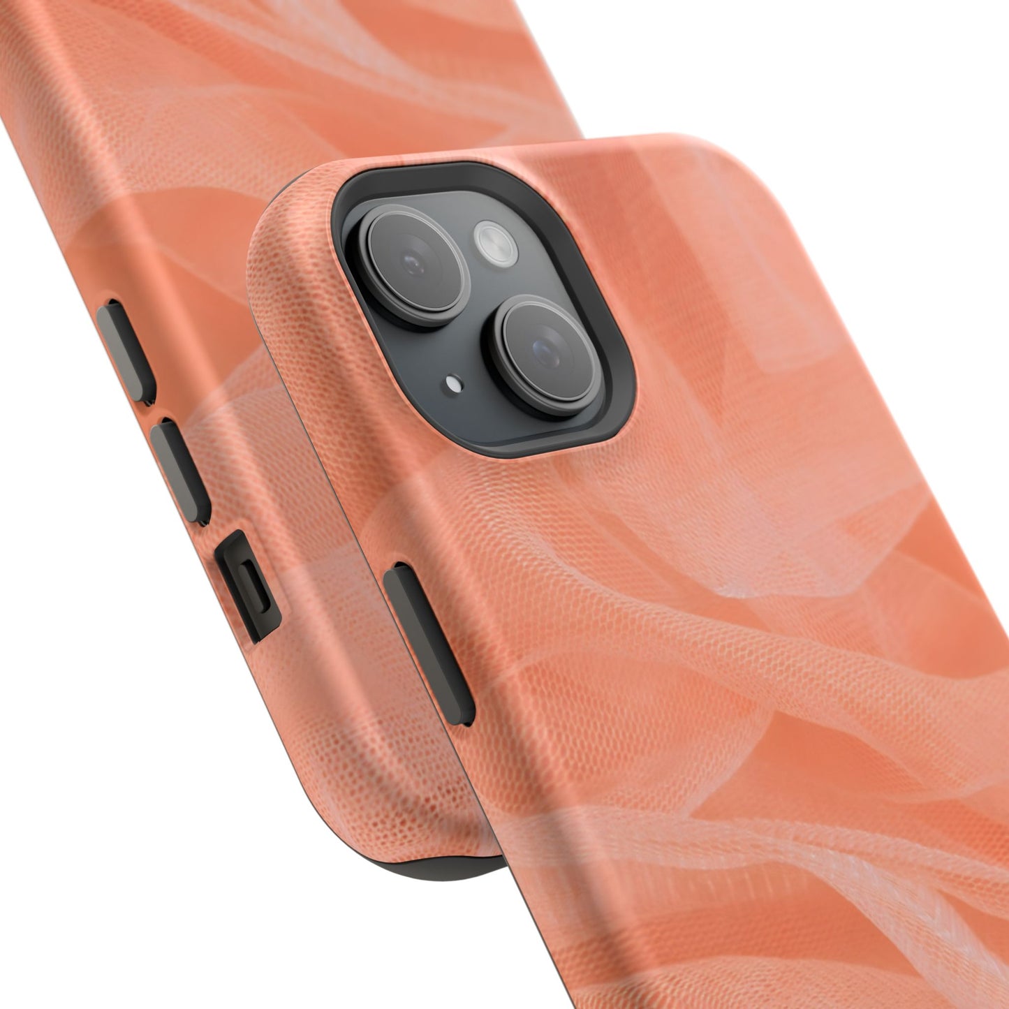 Wireless-Charging Compatible Case – Coral Veil