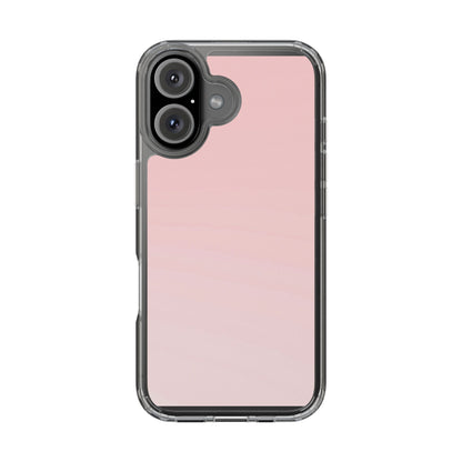 Clear Phone Case – Soft Blush