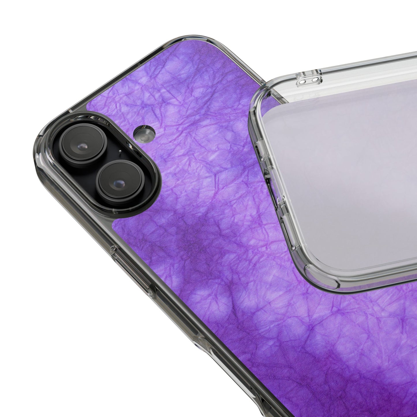 Clear Phone Case – Neon Dusk