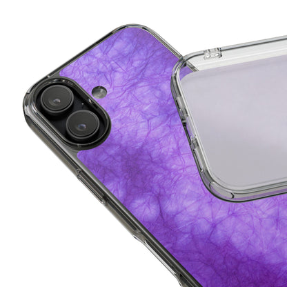 Clear Phone Case – Neon Dusk