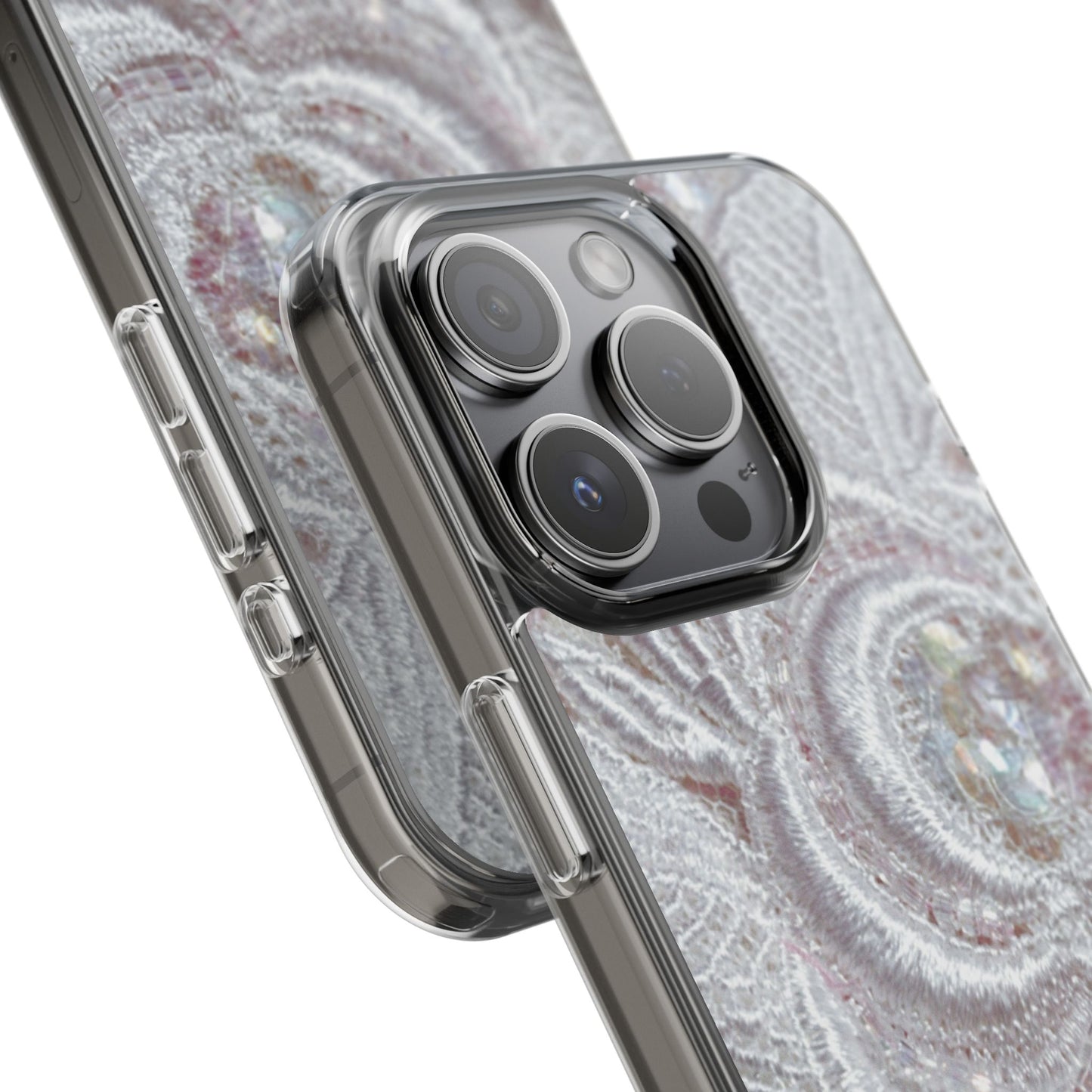 Clear Phone Case – Lace Veil