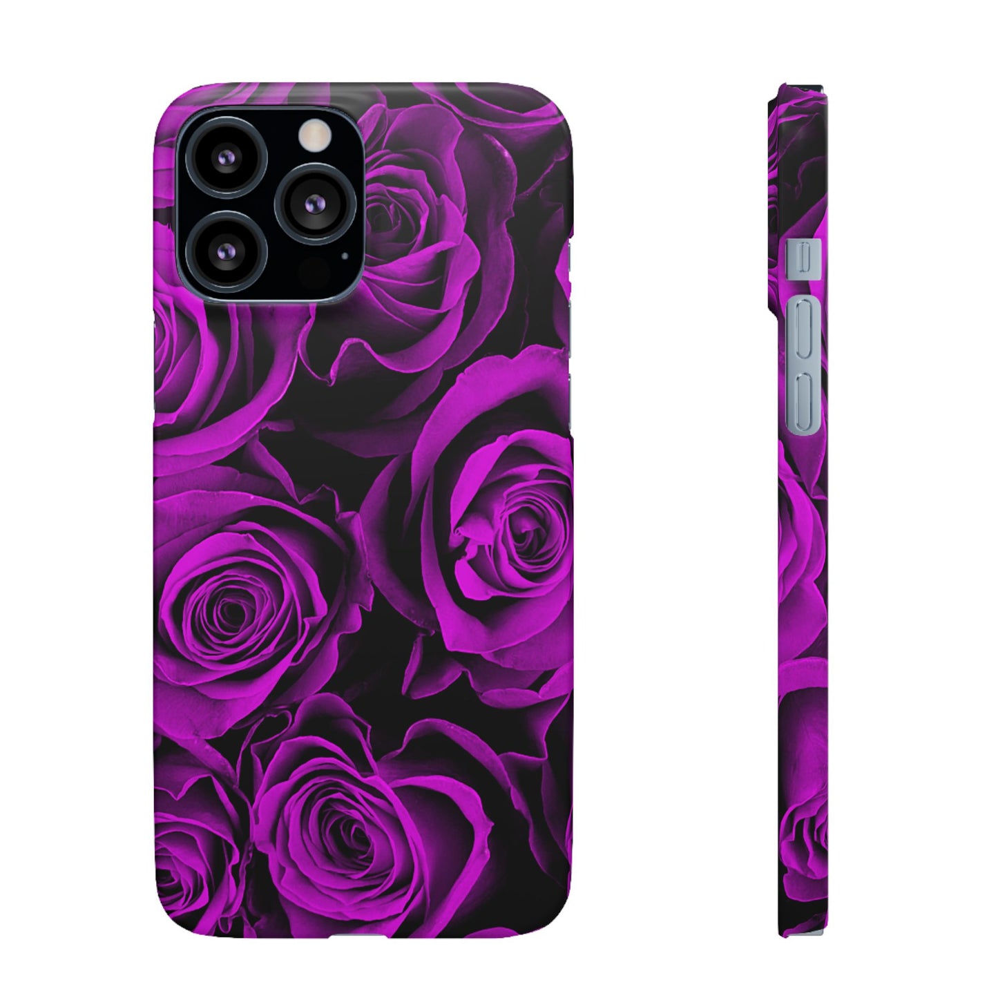 Snap Phone Case – Amethyst Roses