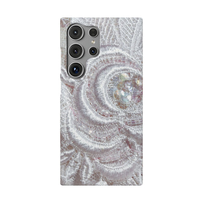 Snap Phone Case – Lace Veil