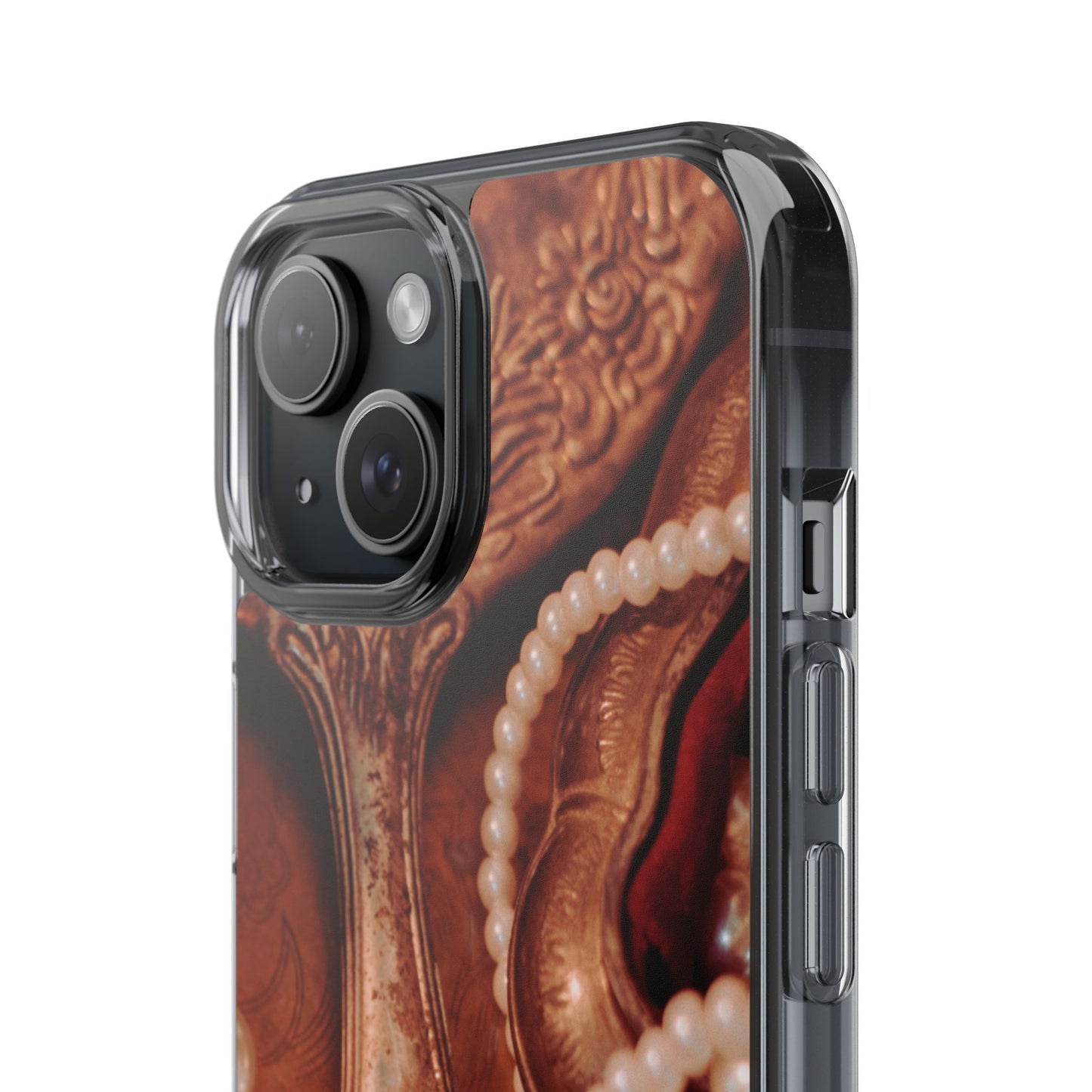 Clear Phone Case – Bronze Vanity