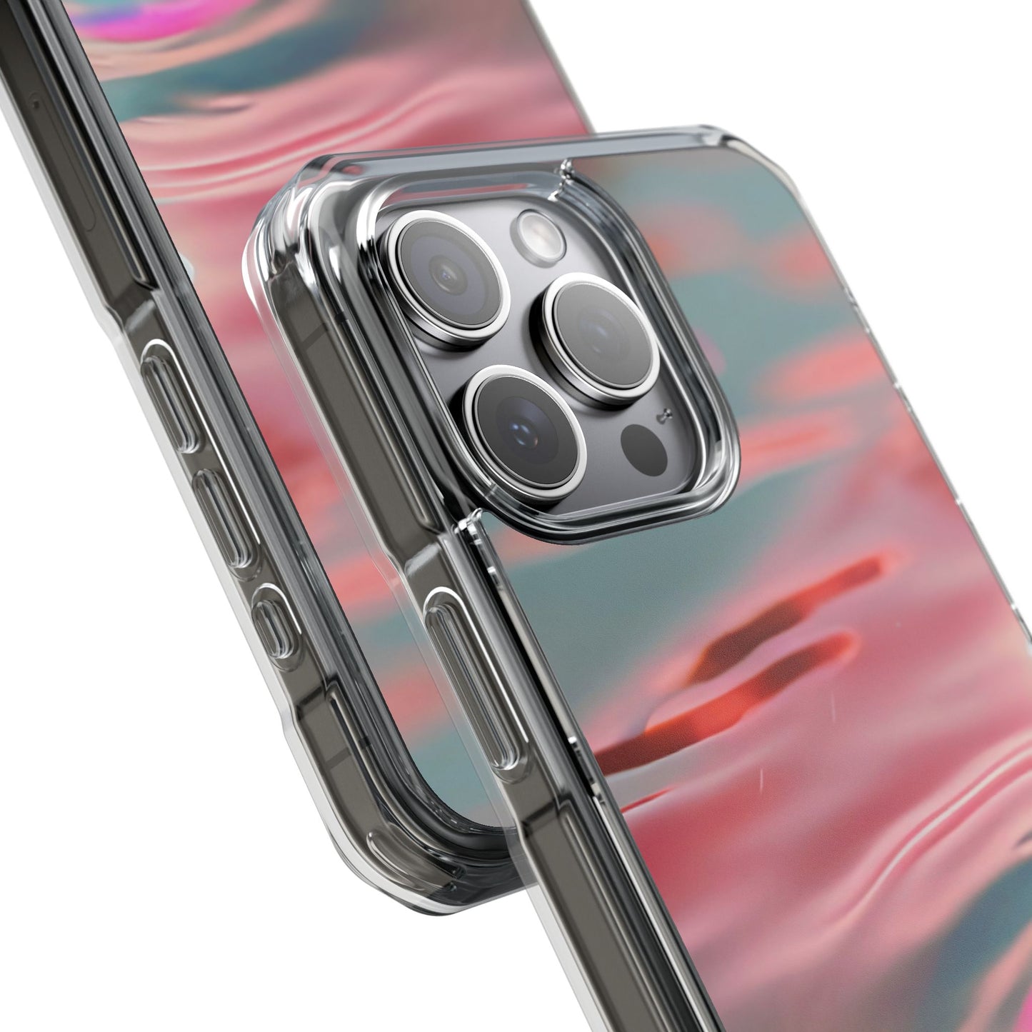 Clear Magnetic Phone Case – Liquid Sunset