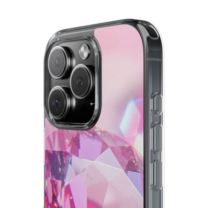 Clear Phone Case – Pink Ice