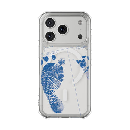 Clear Magnetic Phone Case – Mom’s Little Blue Footprints