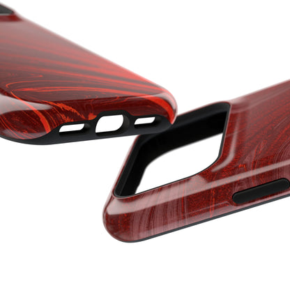 Impact-Resistant Phone Case — Crimson Current