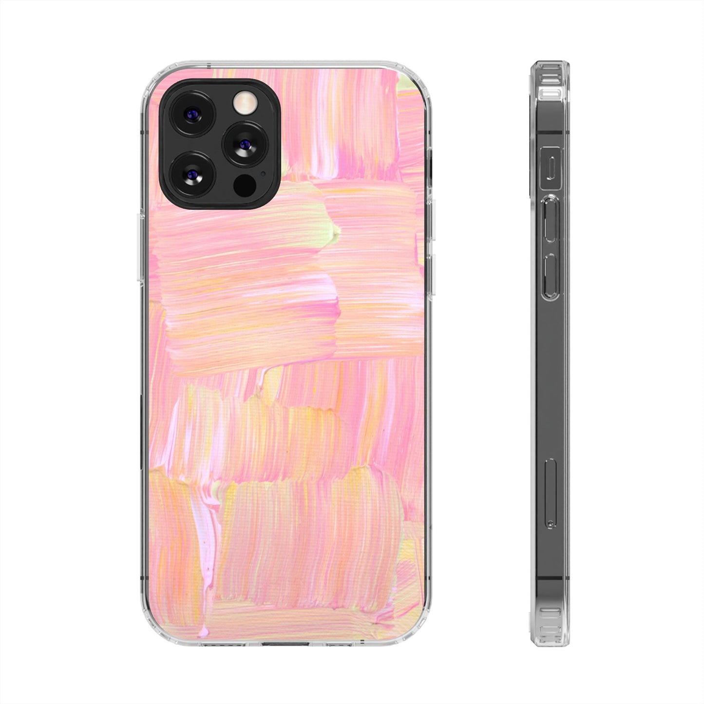 Clear Phone Case – Sorbet Stroke