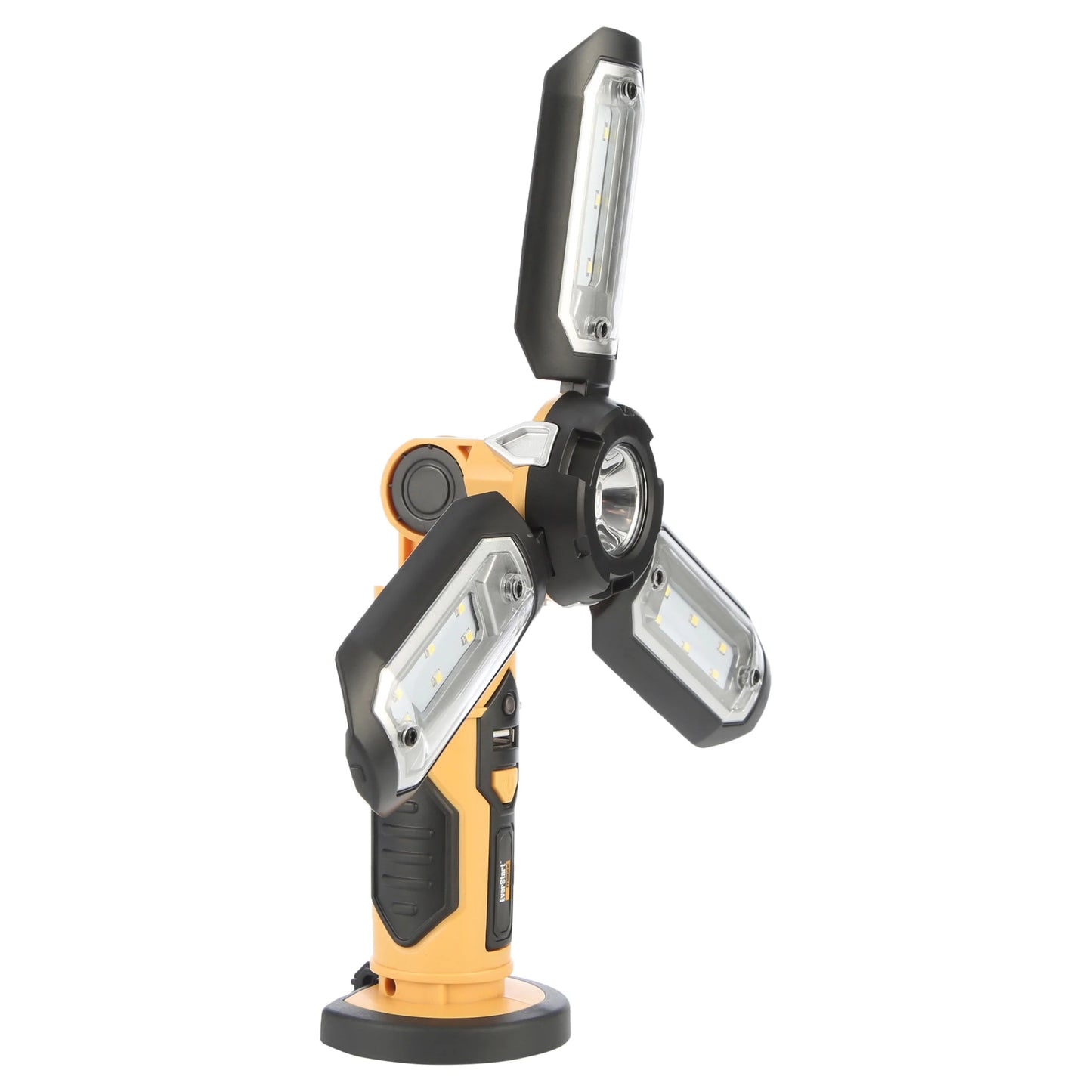 1000 Lumen LED Portable Folding Work Light W/ Magnetic Base, USB Power