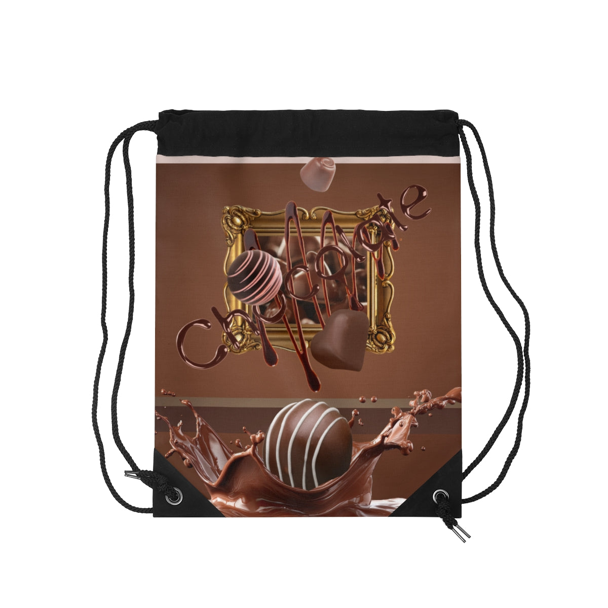 Drawstring Bag – Chocolate Truffle