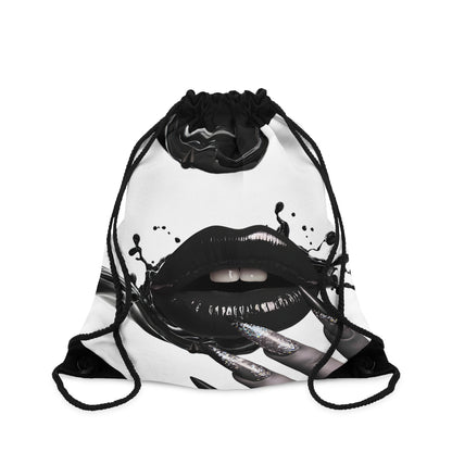 Drawstring Bag – Liquid Noir