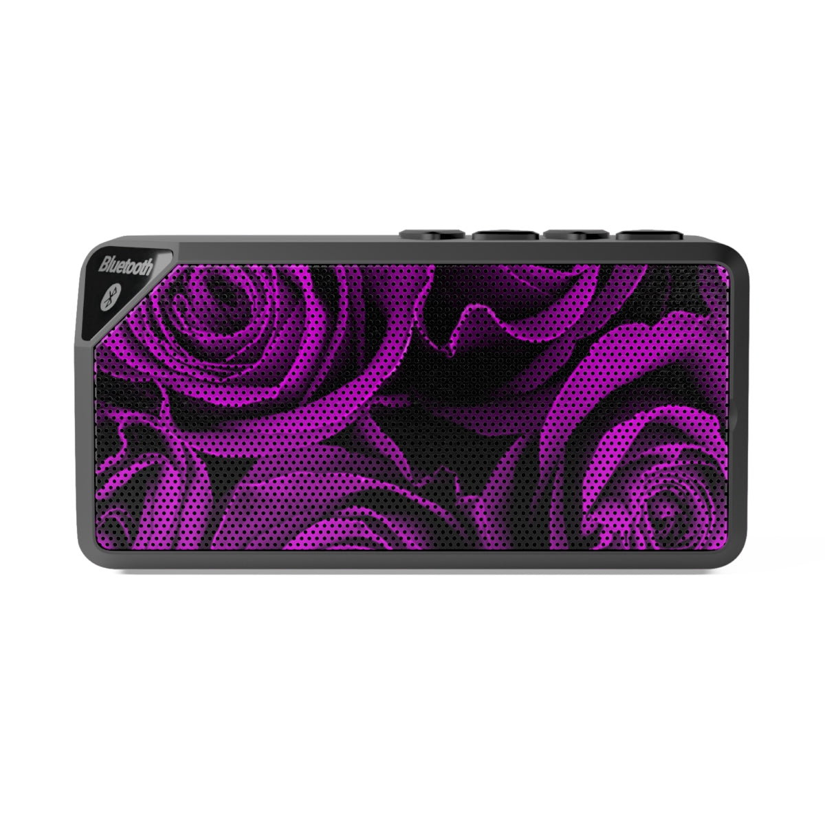Portable Bluetooth Speaker – Amethyst Roses