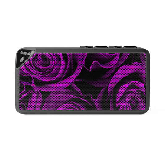 Portable Bluetooth Speaker – Amethyst Roses