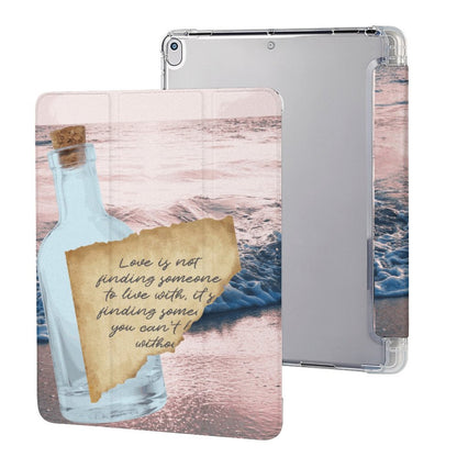 Tablet Case with Pencil Holder – Written in the Tide
