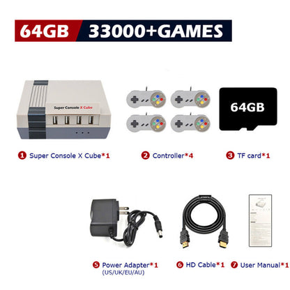 Retro Console Super Console Classic Red and White Machine