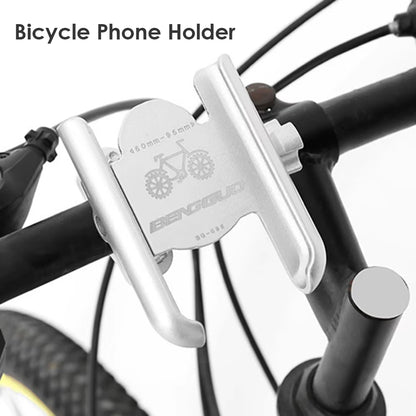 Aluminium Alloy Bike Phone Holder Stand 360 Rotation Adjustable MTB Motorcycle Bicycle Handlebar GPS Bracket Mount