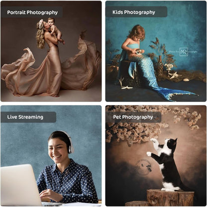 5X7Ft Red Photography Backdrop Portrait Backdrops for Photographers Headshot Background