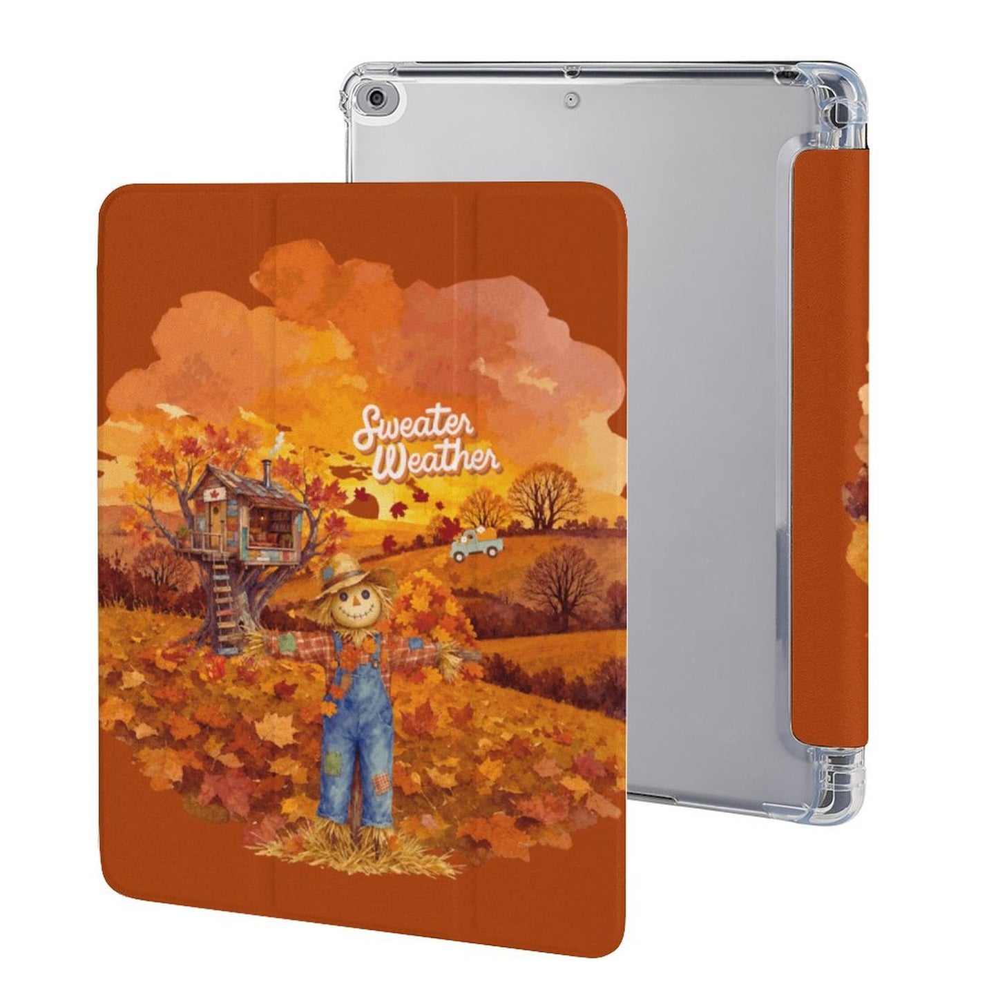 Tablet Case with Pencil Holder – Sweater Weather