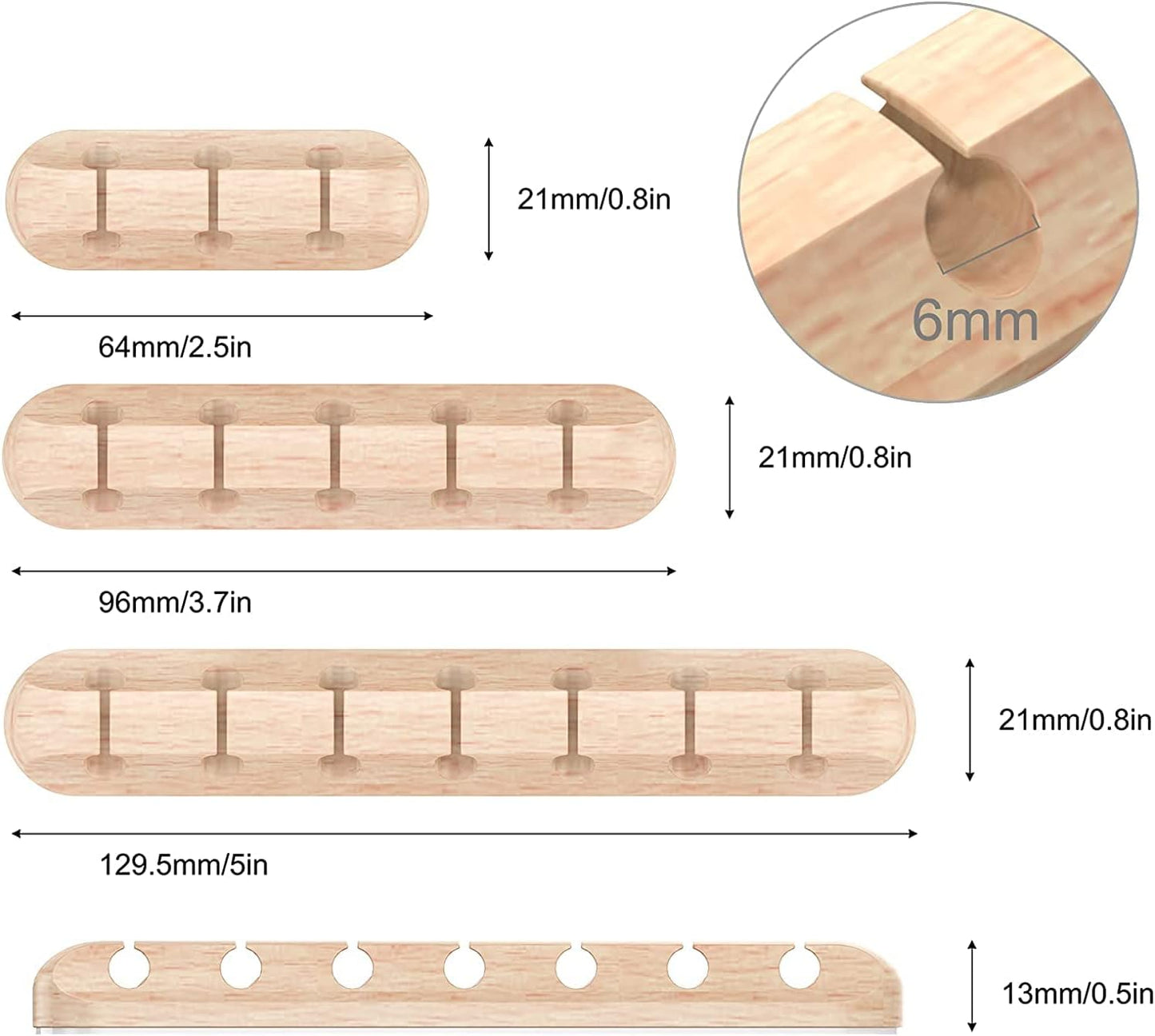 Cable Holder Clips, 3-Pack Cable Management Cord Organizer Clips Silicone Self Adhesive for Desktop USB Charging Cable Nightstand Power Cord Mouse Cable Wire PC Office Home