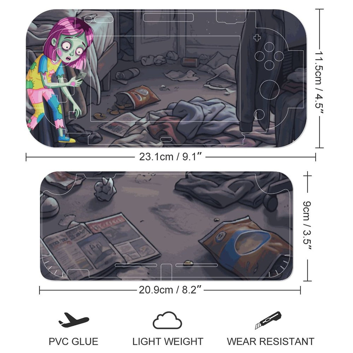 Console Skin Kit – Game Over