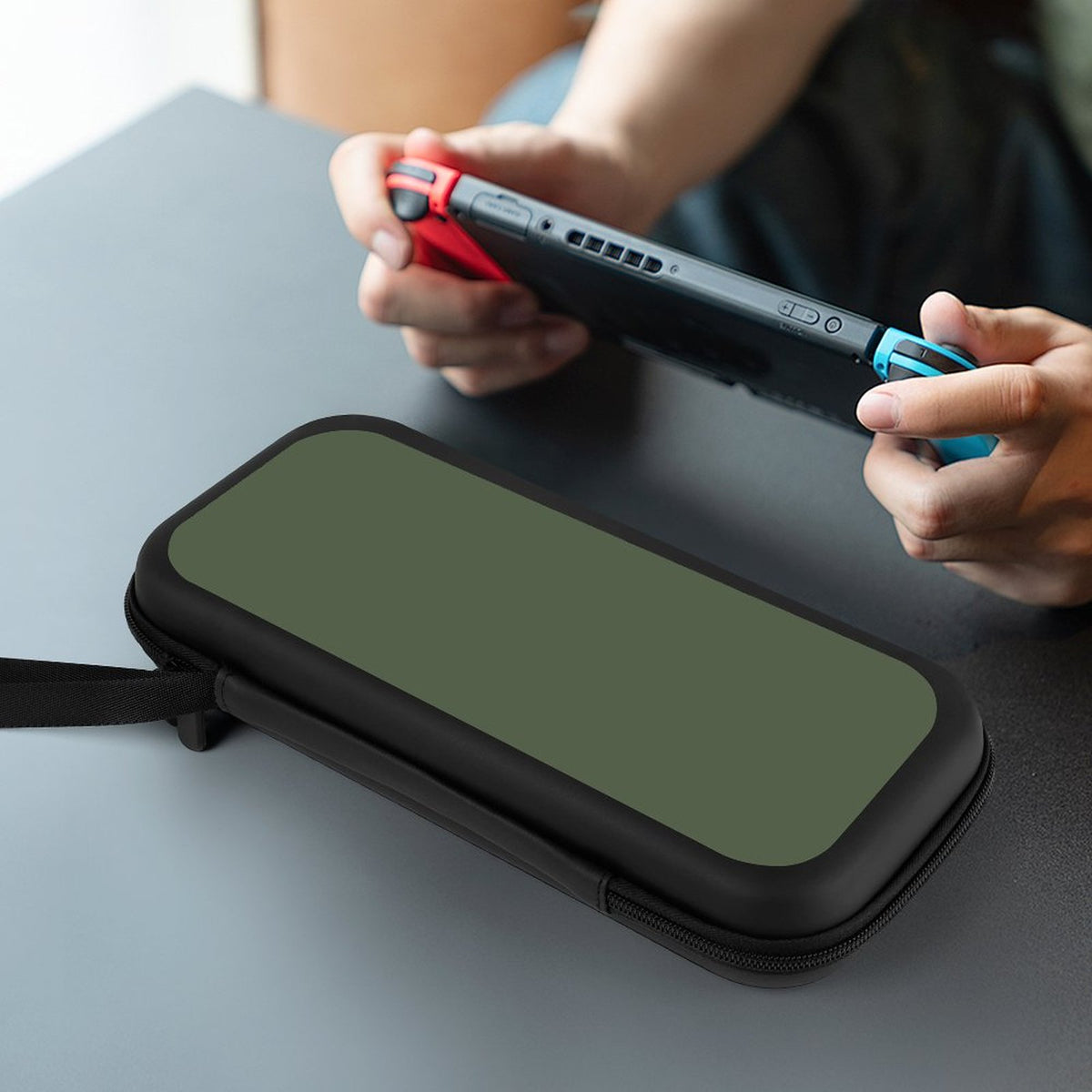 Travel Case – Cabin Green – Compatible with Nintendo Switch 2