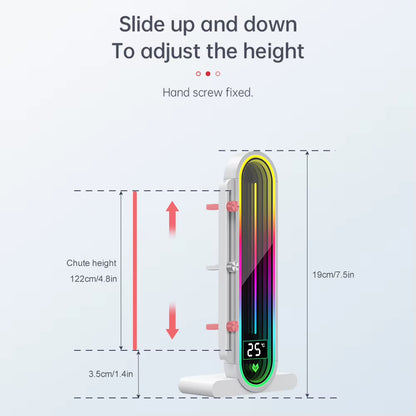 Graphics Card Bracket 5V 3Pin ARGB Adjustable Graphics Card GPU Brace Magnetic Base Jack Desktop Computer Case Video Card Holder