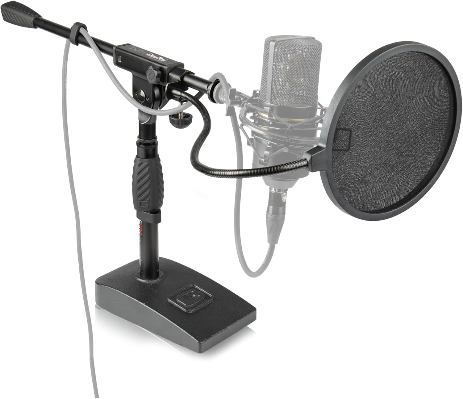 GFW-MIC-0821 Compact Base Bass Drum and Amp Mic Stand