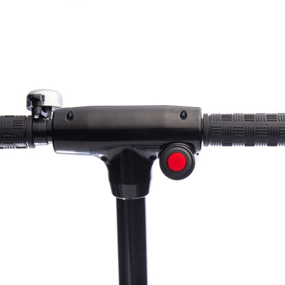 Kids Electric Scooter - 5.59-6.84 MPH, LED Lights, Rear Brake, Kickstand, Bell, Ages 6+